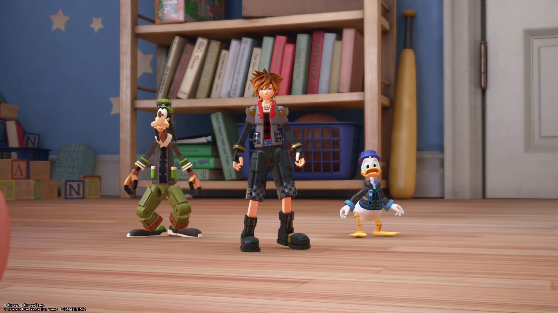Kingdom Hearts Iii Toy Box Buzz Und Woody In Andys Haus