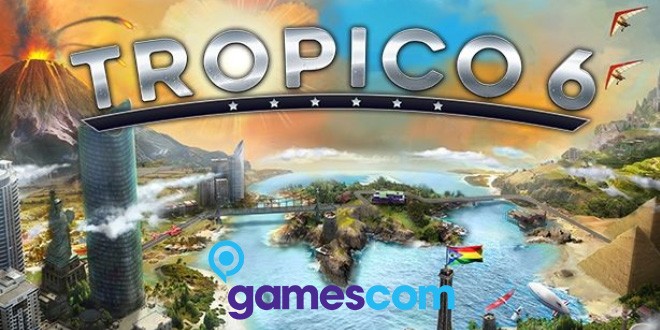 tropico 6 gamescom 2017 logo cover int.ent news