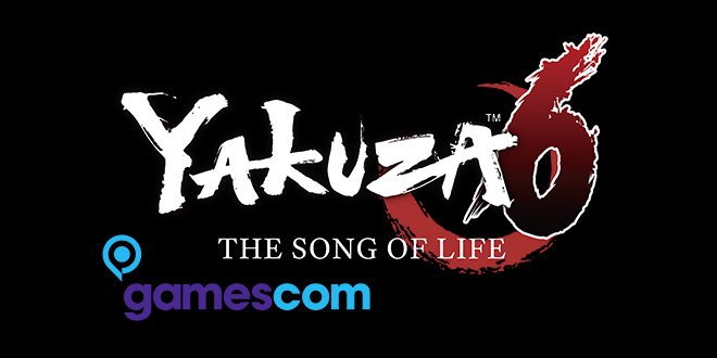 yakuza 6 gamescom 2017 logo cover int.ent news