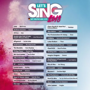let's sing 2018 lieder song liste int.ent news