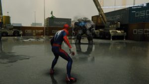 Spider-Man rhino falle