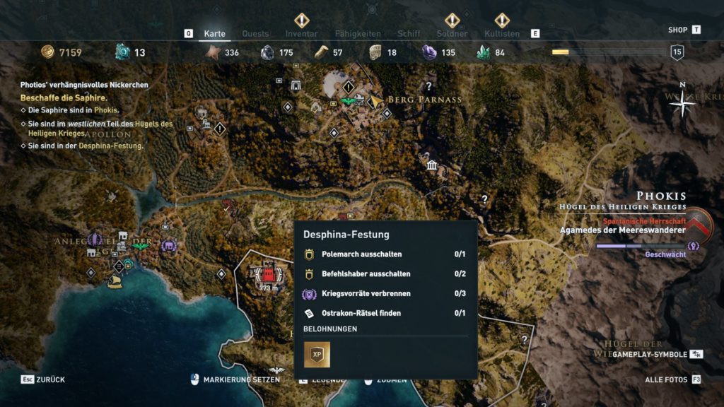 Assassin’s Creed Odyssey: Photios' verhängnisvolles Nickerchen (Walkthrough)