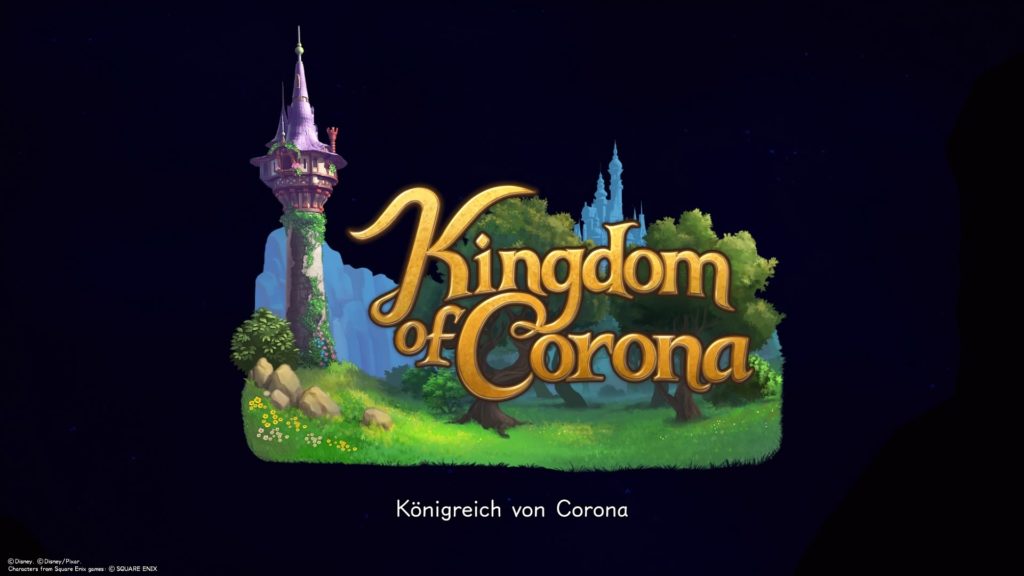 kingdom hearts iii koenigreich-corona-rapunzel-flynn-logo-cover-int.ent-news