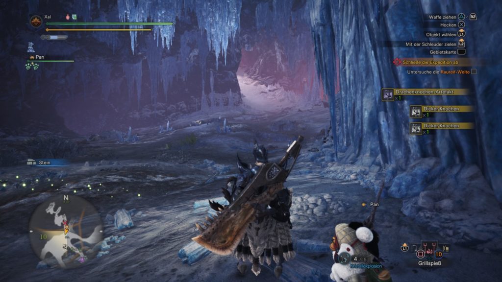 Monster Hunter World Iceborne Raureif-Weite Höhle