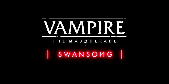 vampire the masquerade swansong logo cover int.ent news