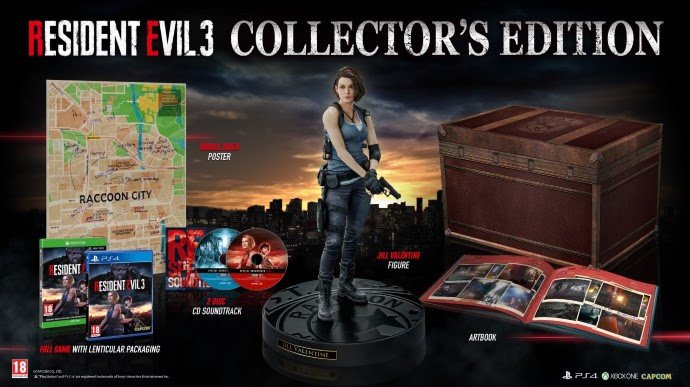 Resident Evil 3 Remake Collectors Edition