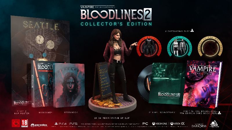 Vampire: The Masquerade - Bloodlines 2: Collector's Edition und Damsel