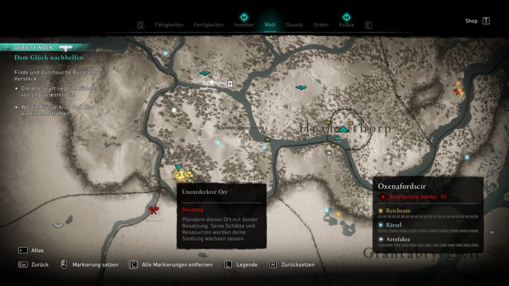 Assassin's Creed Valhalla: Dem Glück nachhelfen (Walkthrough)