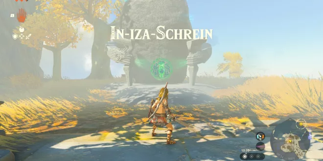 zelda tears of the kingdom in iza schrein screenshot