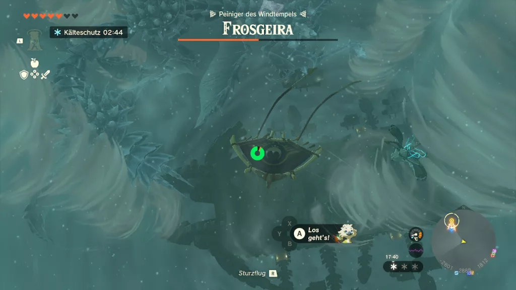 frosgeira boss windtempel zelda tears of the kingdom screenshot 02