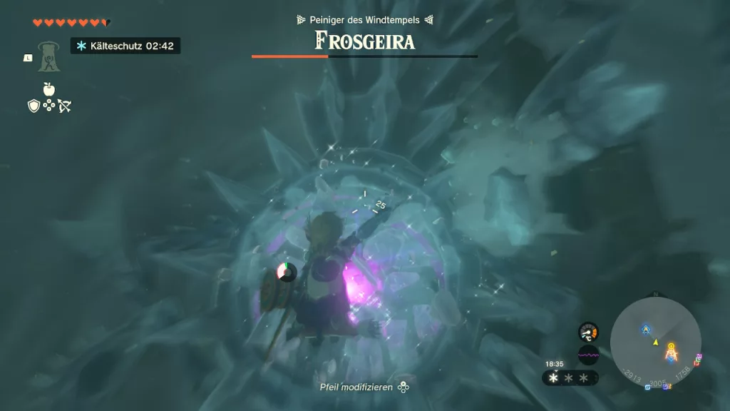 frosgeira boss windtempel zelda tears of the kingdom screenshot 03